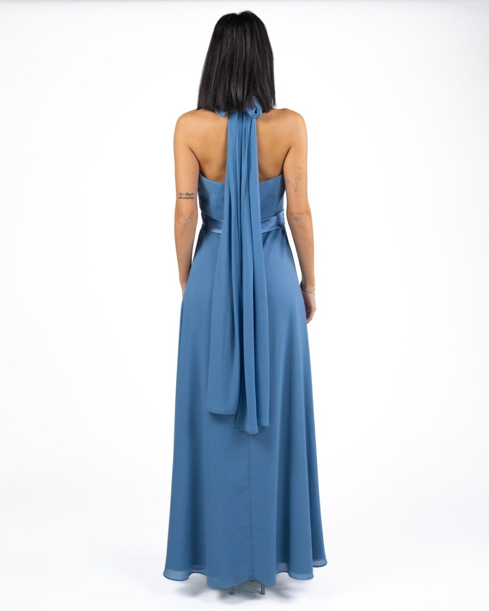 Berti Mode Collection - Abito Cerimonia Azzurro - immagine 2