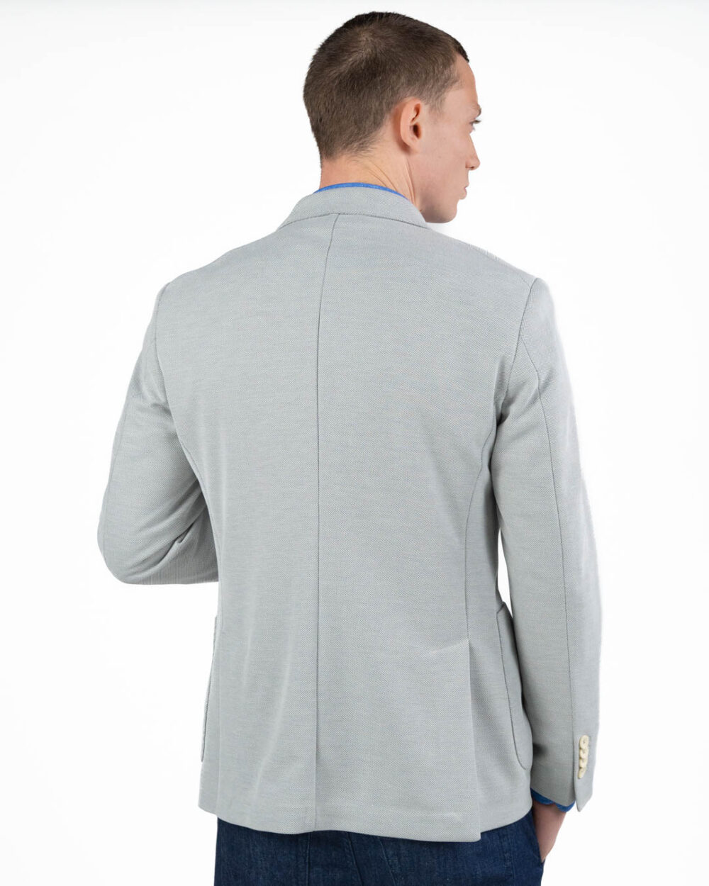 BERTI MODE COLLECTION - Giacca Grigio Chiaro - immagine 3