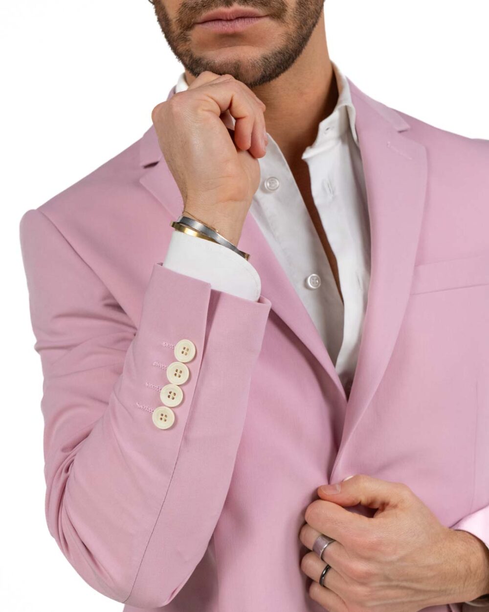 Berti Mode Collection - Abito elegante rosa - immagine 3