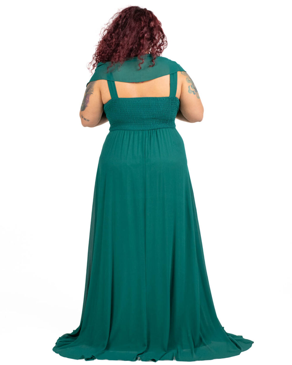 Berti Mode Collection - Abito lungo verde - immagine 3