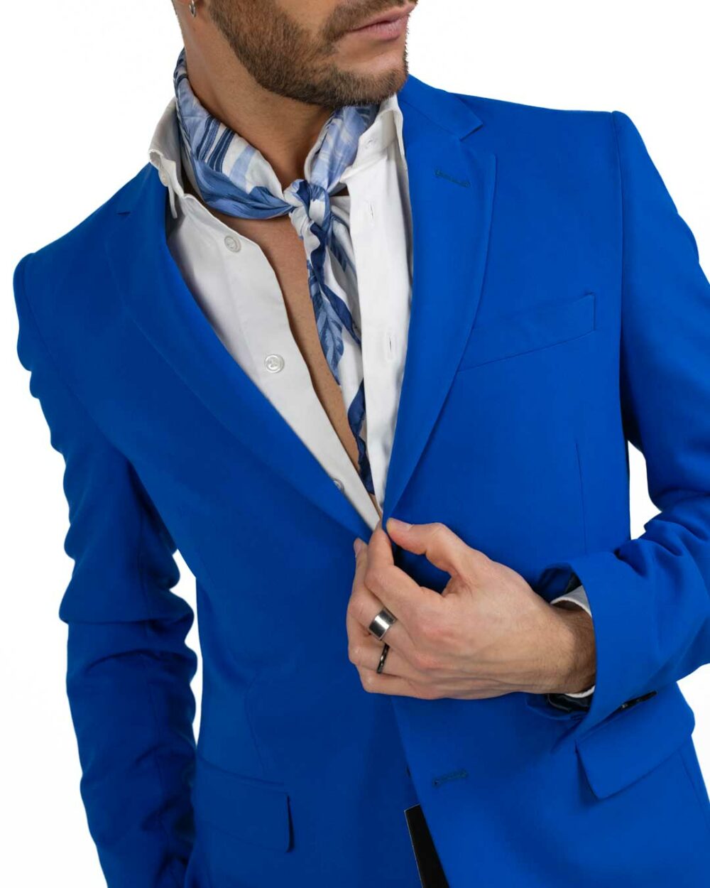 Berti Mode Collection - Abito elegante blu royal - immagine 3