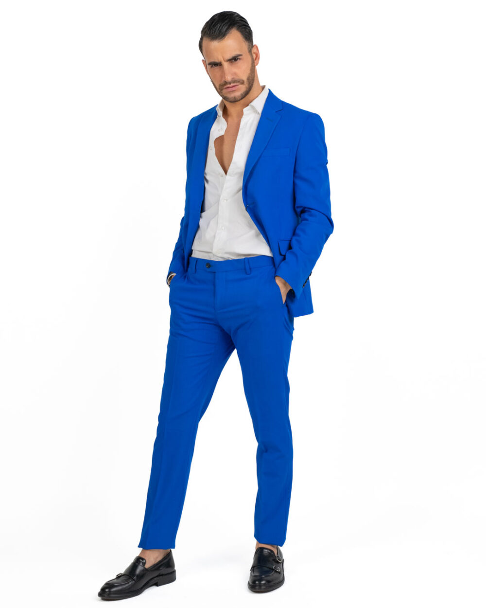 Berti Mode Collection - Abito elegante blu royal - immagine 4