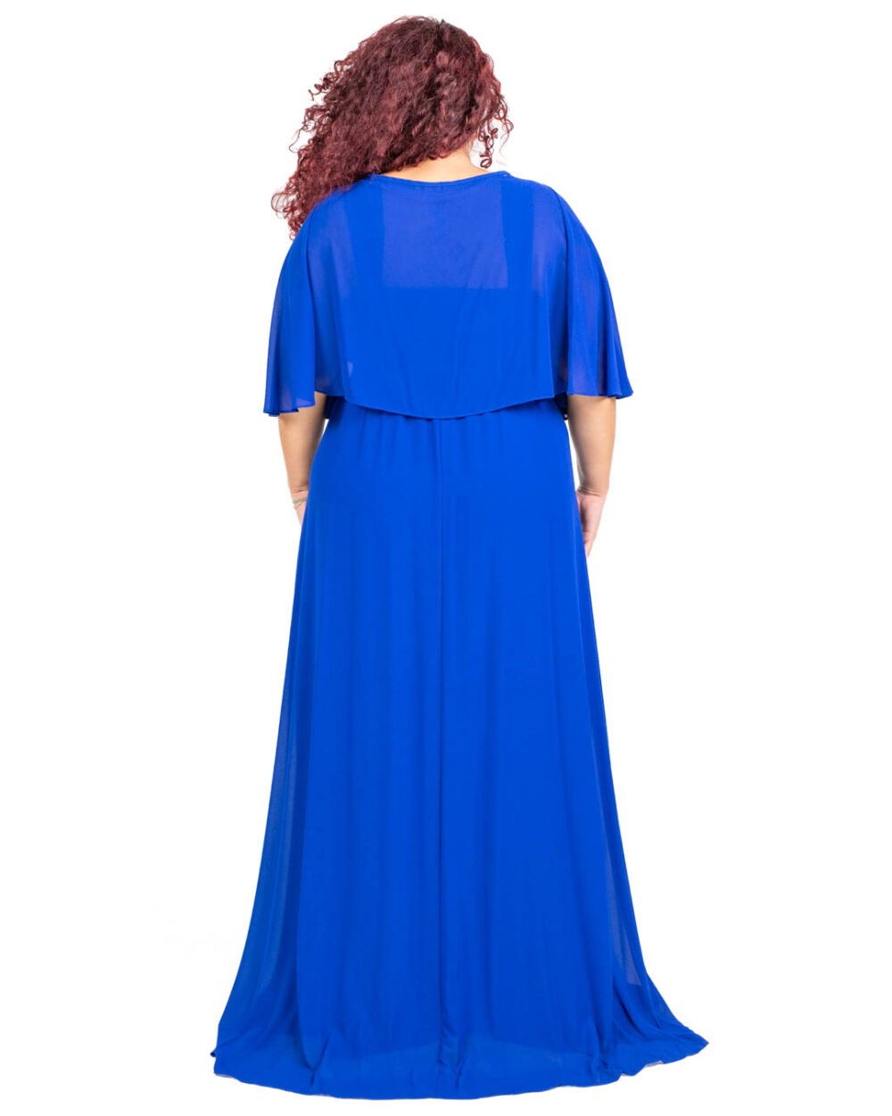 Berti Mode Collection - Abito lungo blu royal - immagine 4