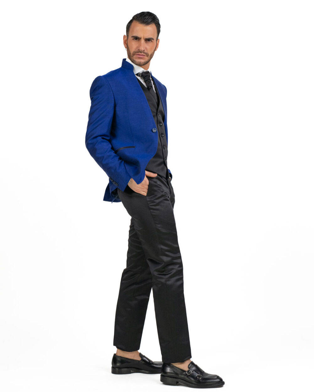 Berti Mode Collection - Abito blu elettrico - immagine 3