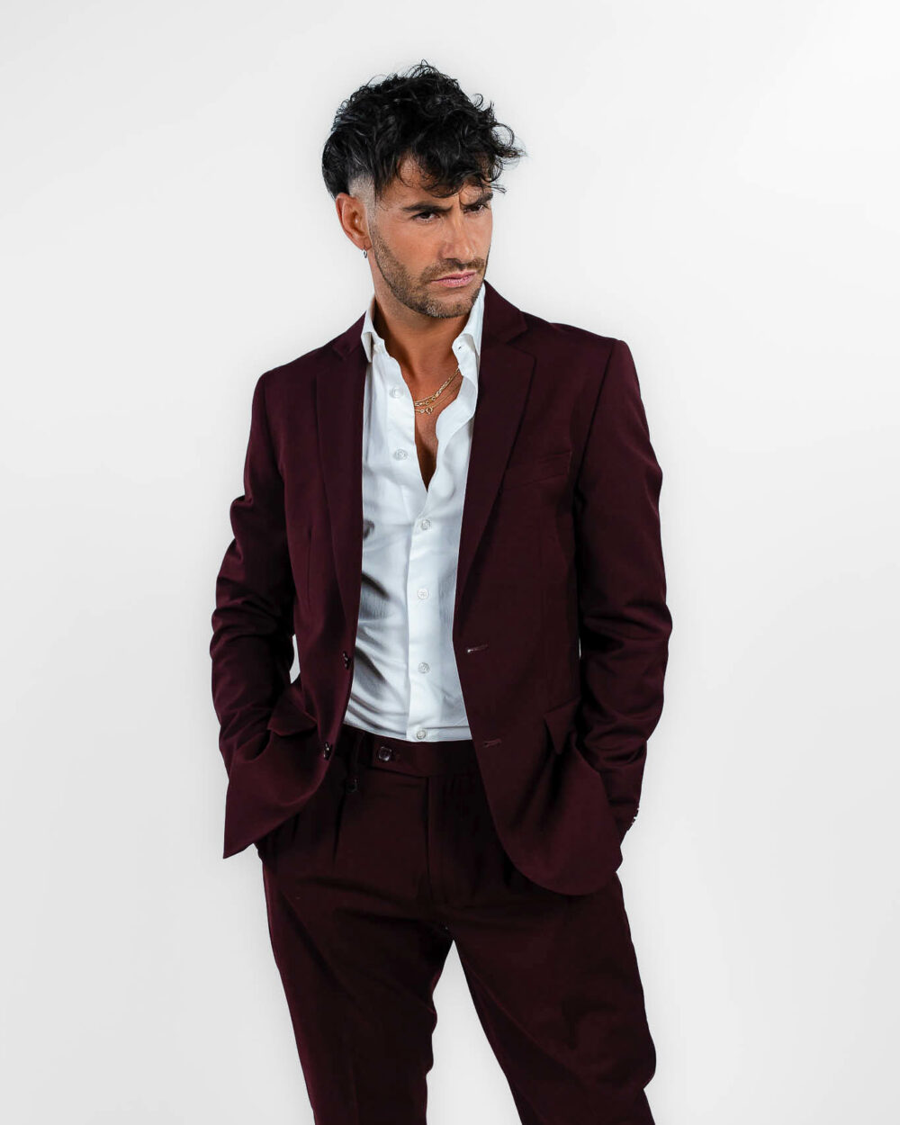 Antony Morato - completo bordeaux - immagine 2