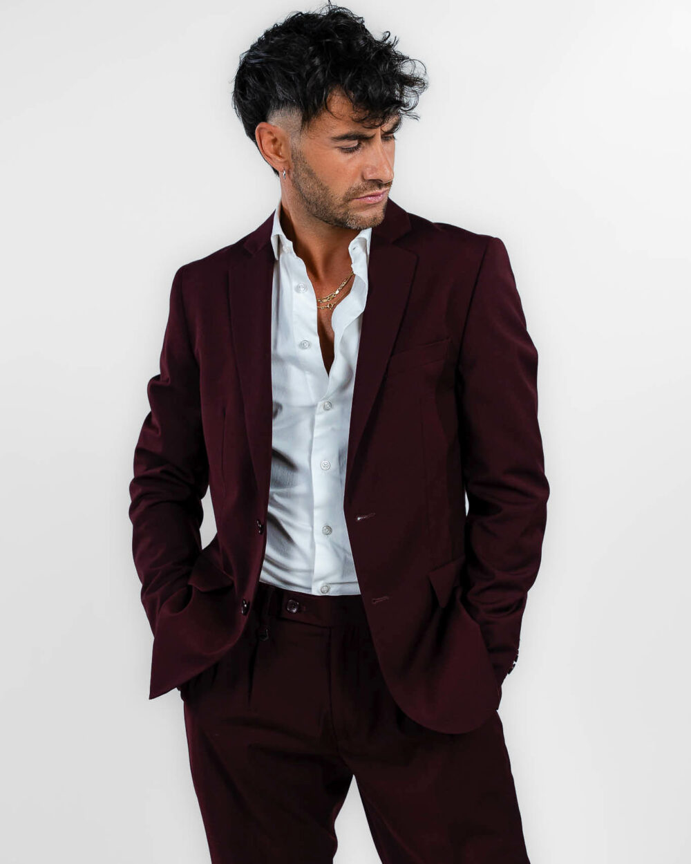 Antony Morato - completo bordeaux - immagine 3