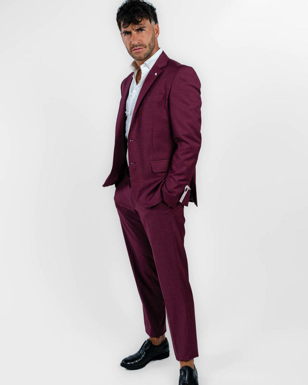 Adriano Langella - completo bordeaux
