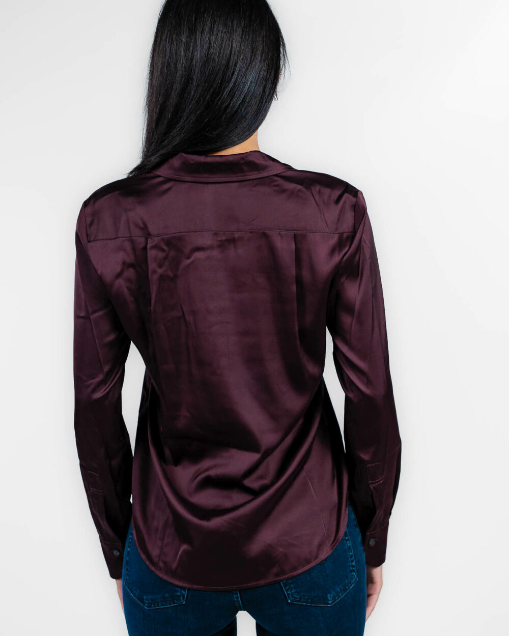 Emme Marella - Camicia bordeaux - immagine 2