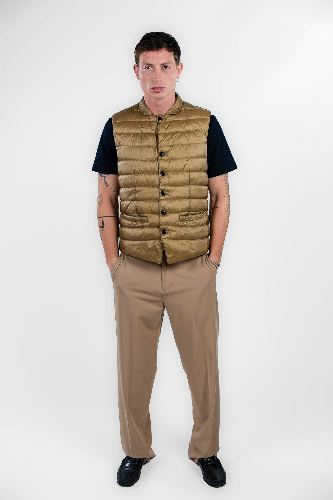 Out Fit - gilet beige