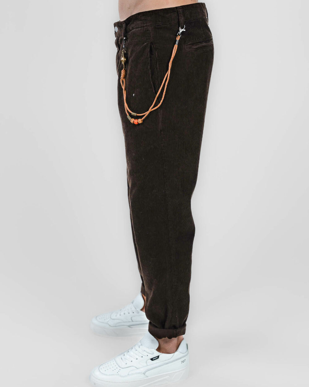 Over/D - pantalone marrone - immagine 2