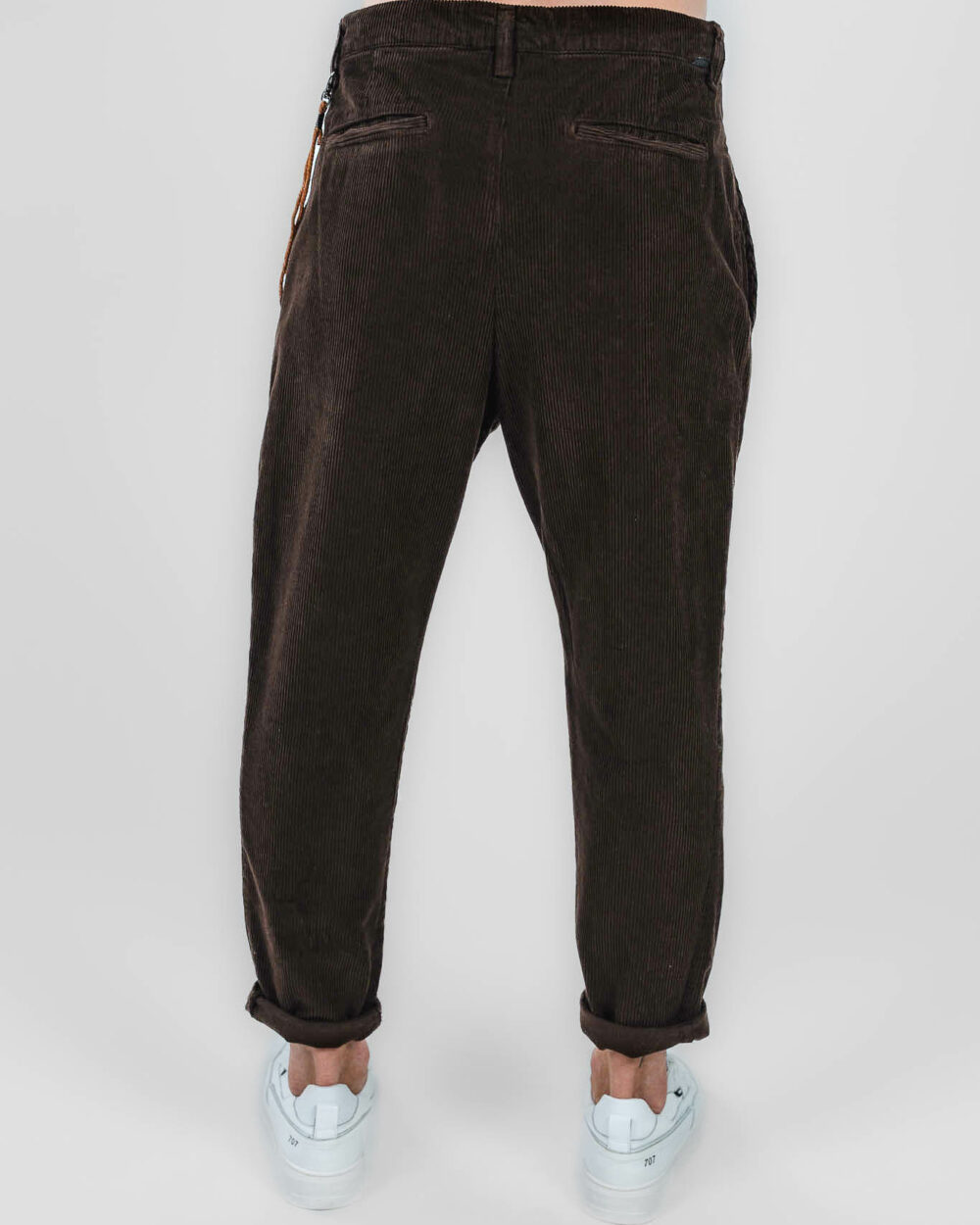 Over/D - pantalone marrone - immagine 3