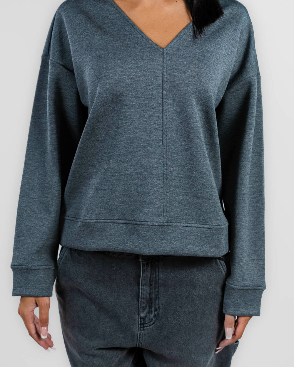 Pennyblack - maglia grigio melange