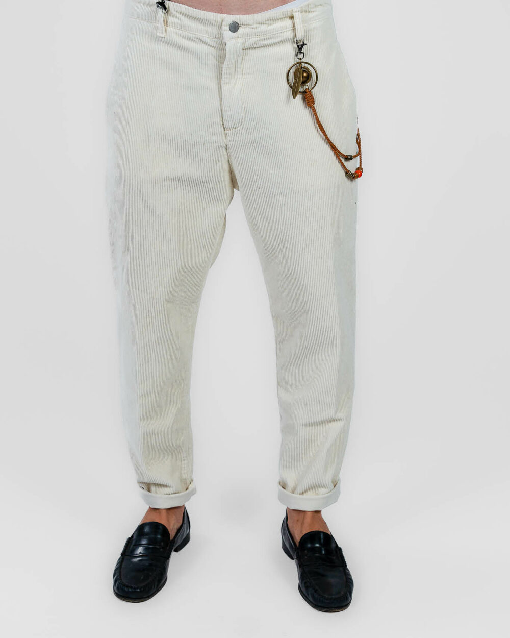Over/D - pantalone bianco