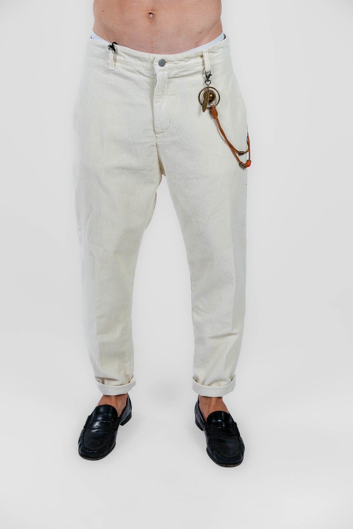 Over/D - pantalone bianco