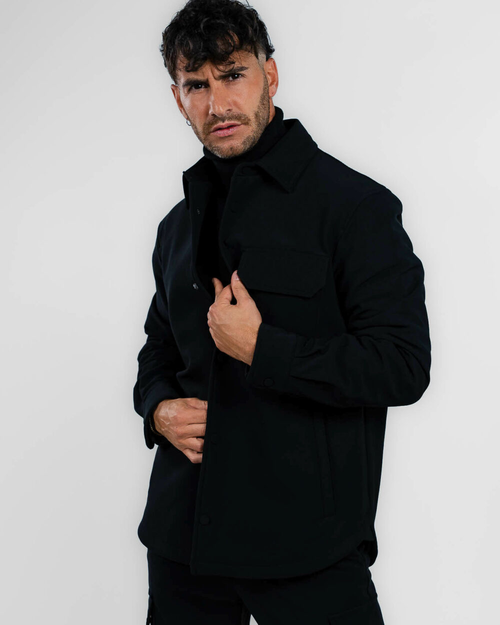 Antony Morato - overshirt nera - immagine 2