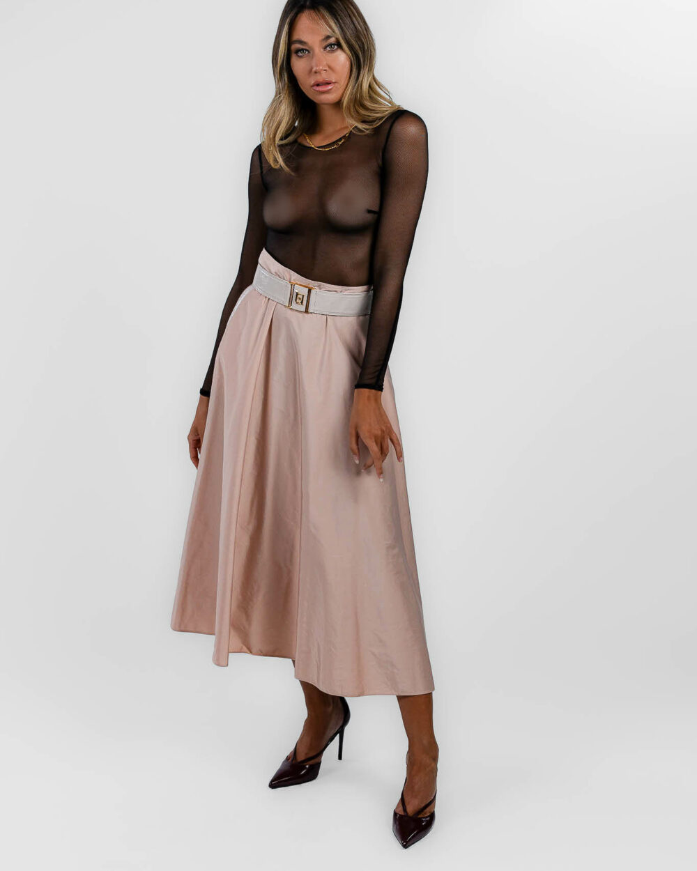 Elisabetta Franchi - gonna rosa