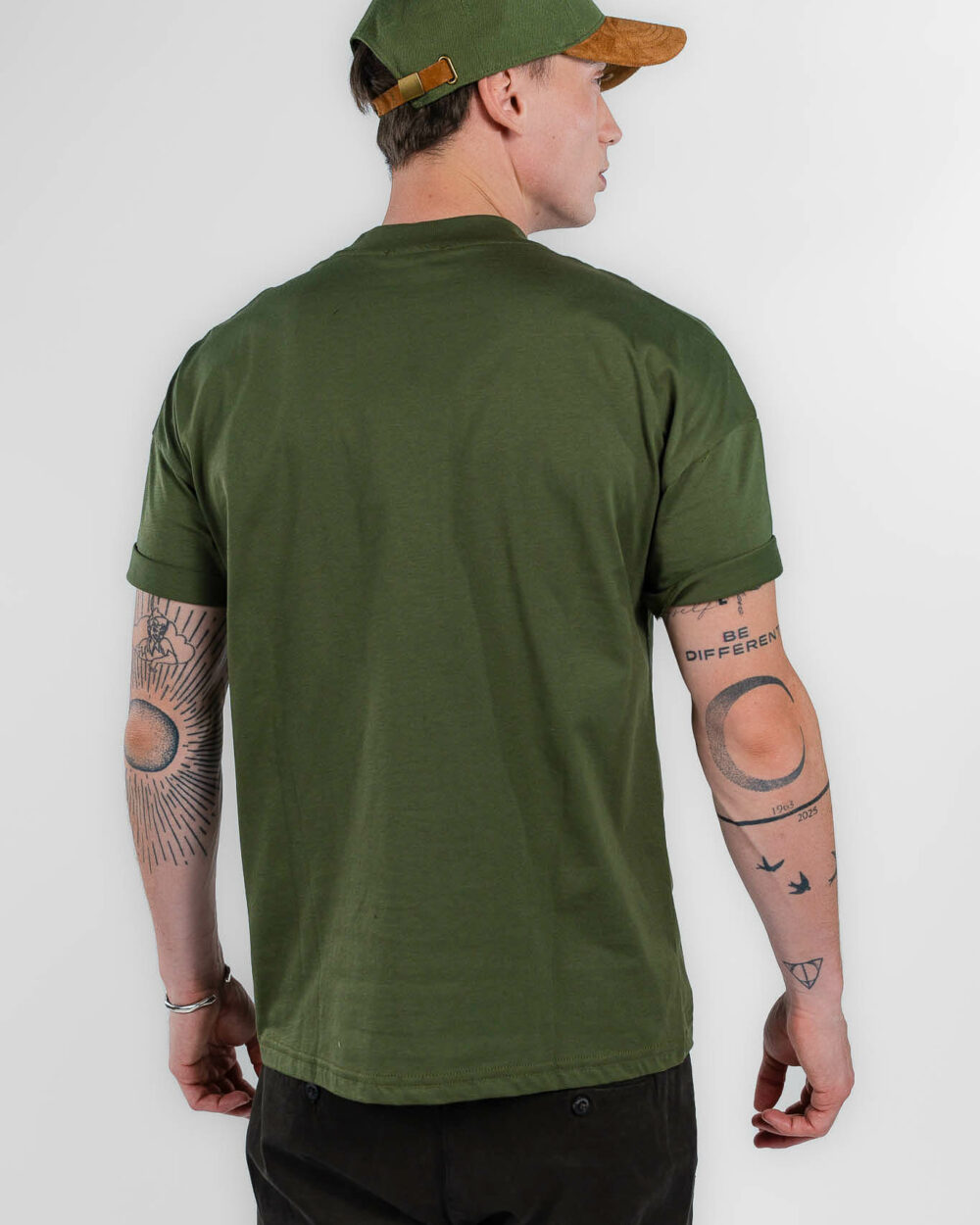 Over/D - t-shirt over verde - immagine 2