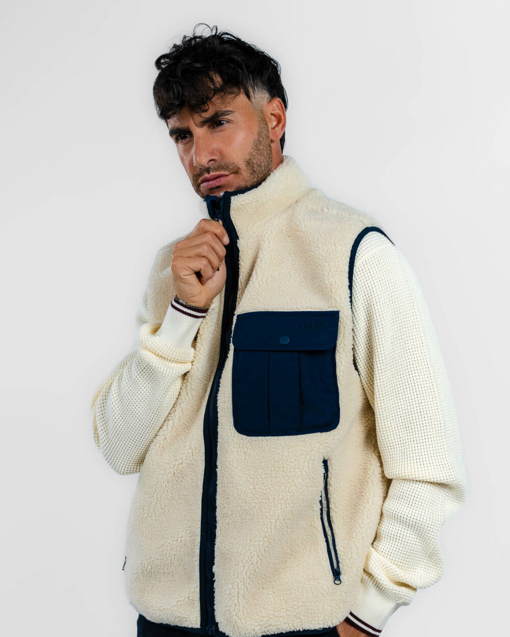 Levi's  - gilet bianco - immagine 2