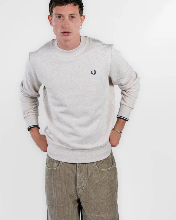 Fred Perry - felpa beige