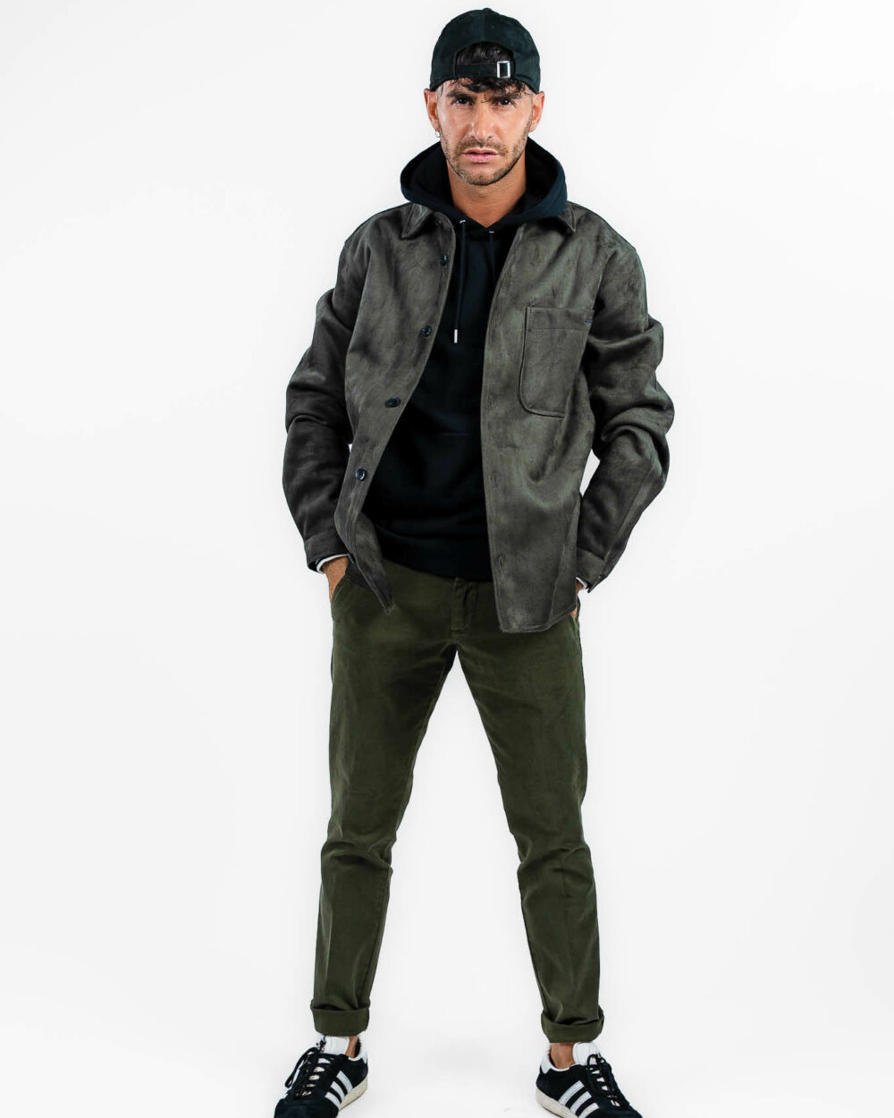 Antony Morato - overshirt verde militare - immagine 3