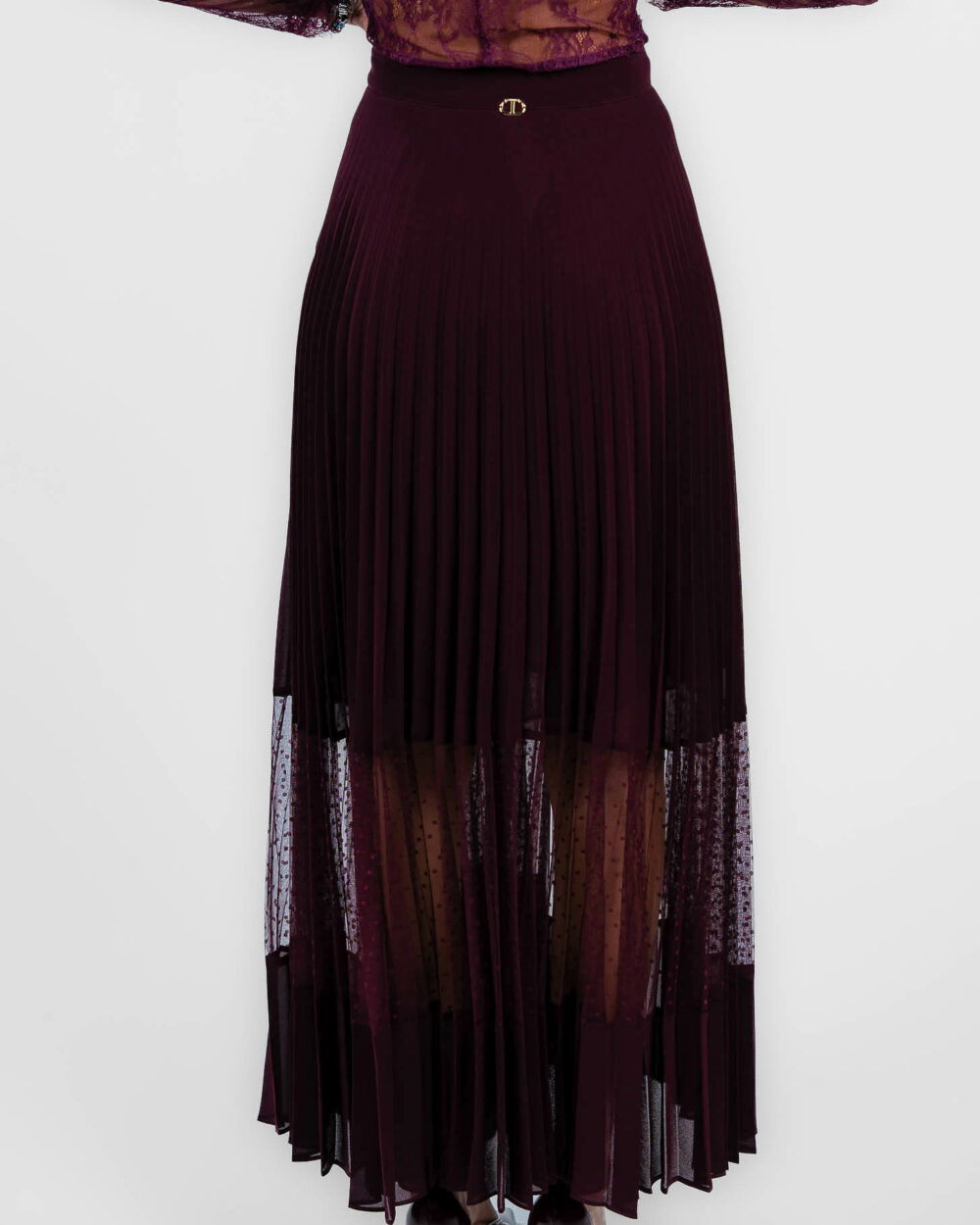 Twinset - gonna bordeaux - immagine 2