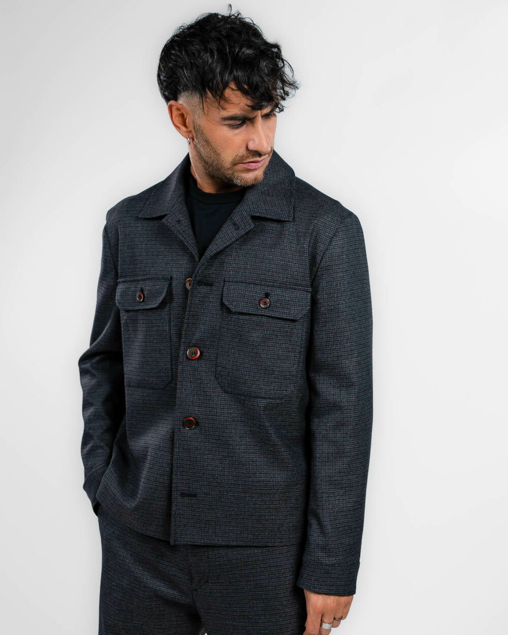 Over/D - overshirt in fantasia - immagine 2