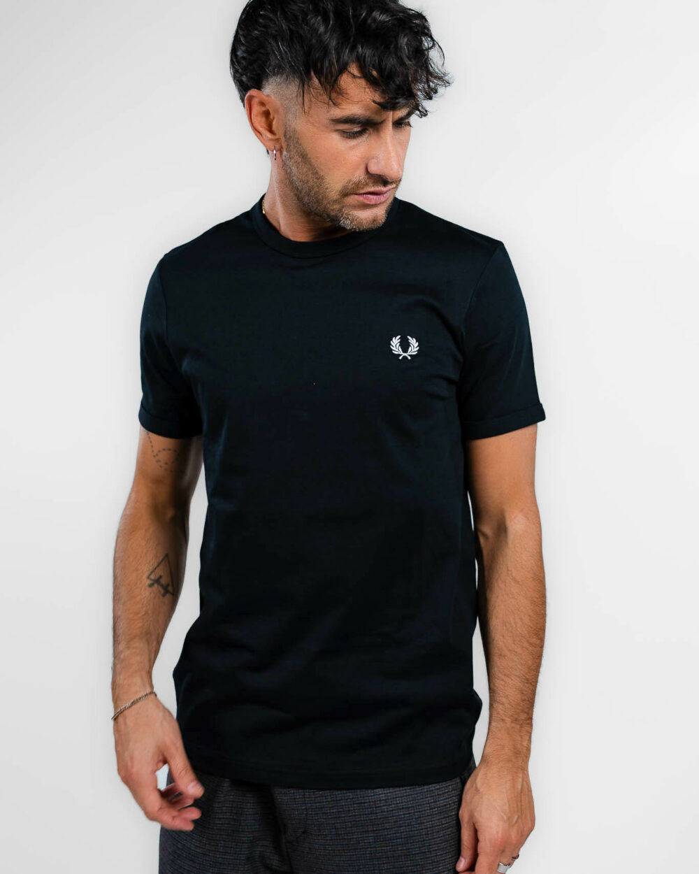 Fred Perry - t-shirt nera