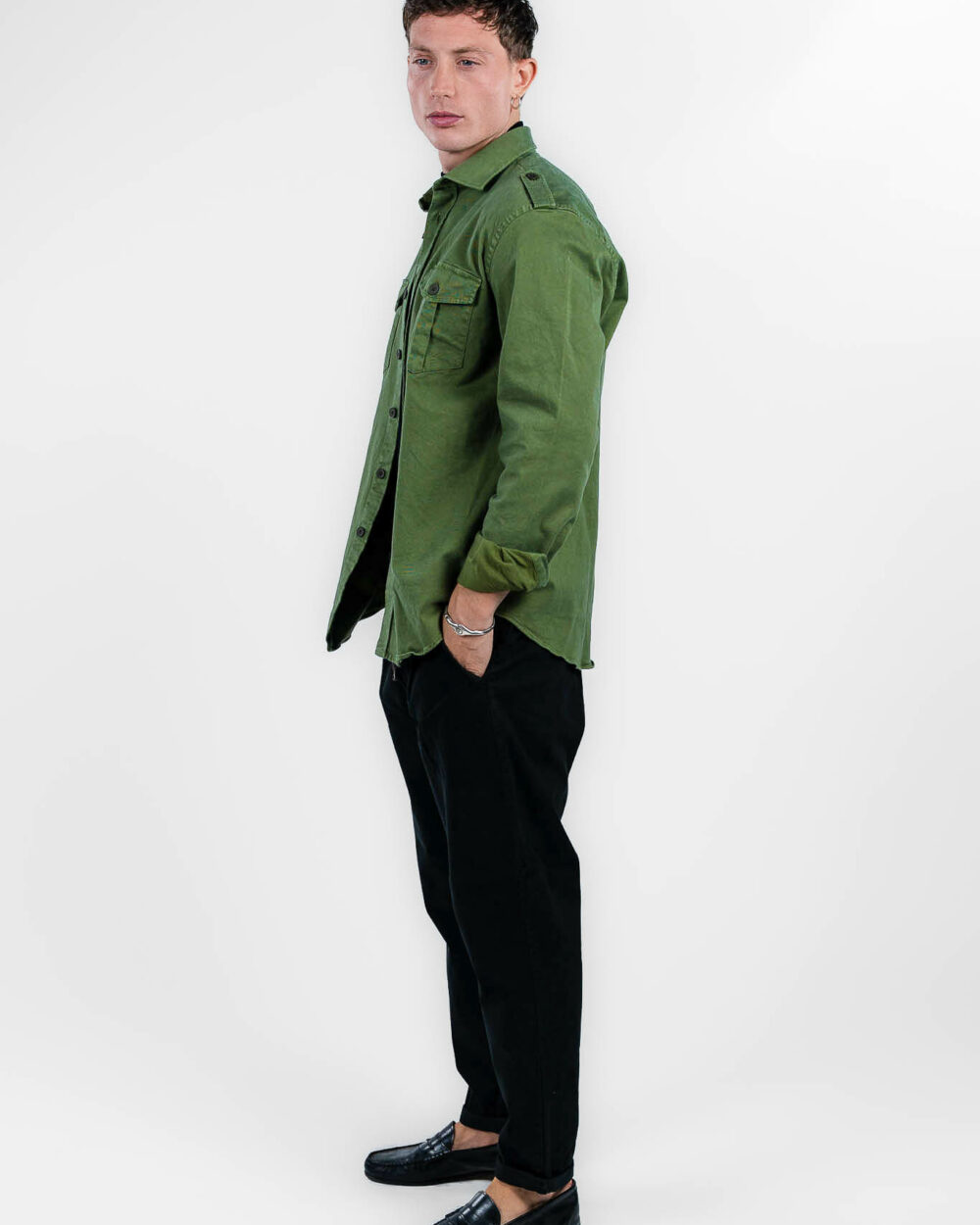 Over/D - overshirt verde