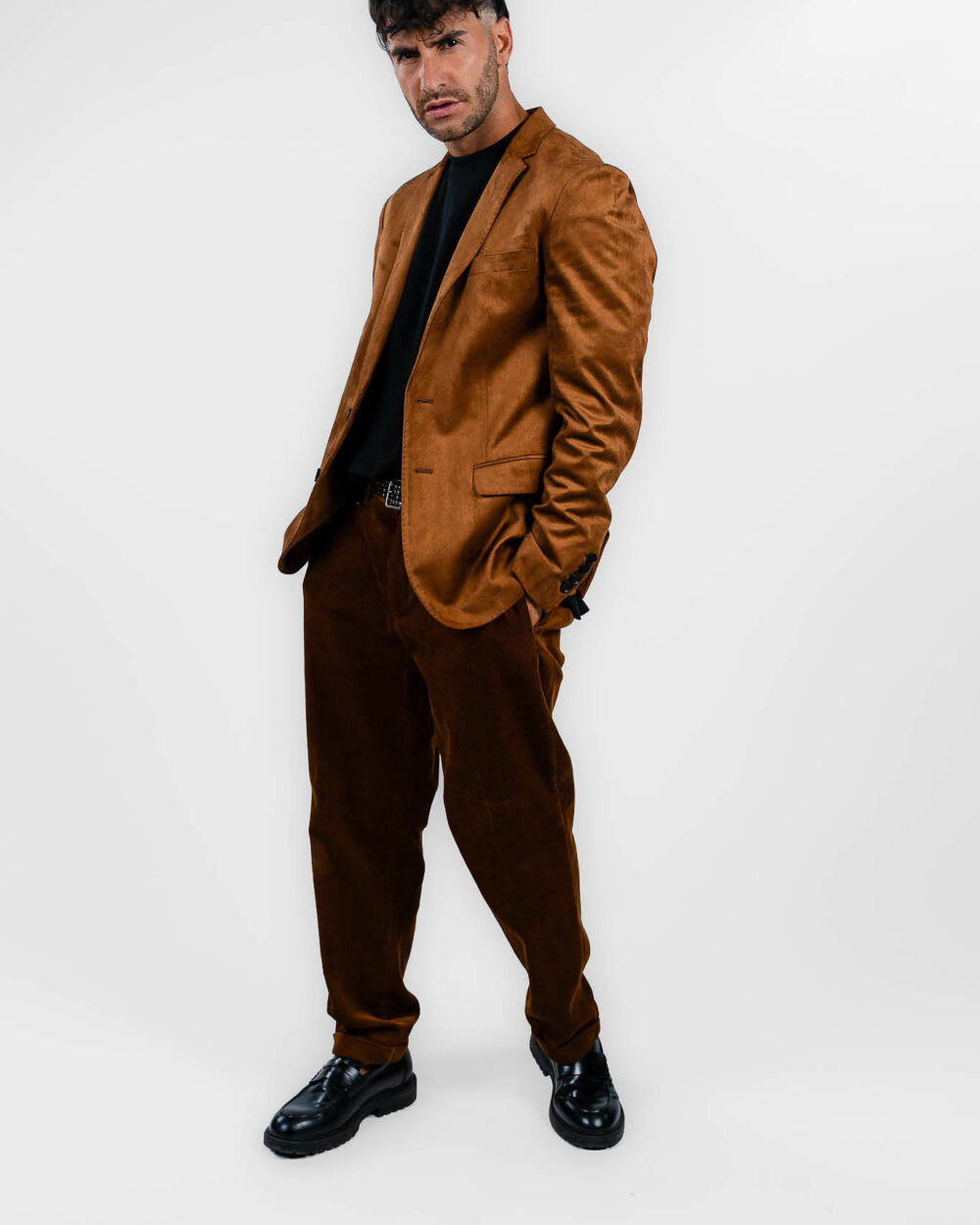Antony Morato - giacca camoscio marrone