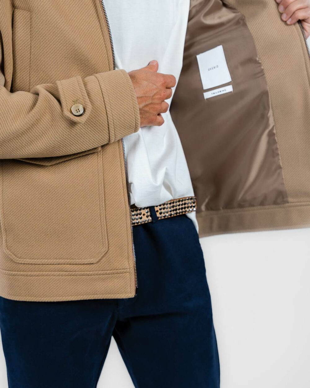 Over/D - cappotto beige - immagine 2