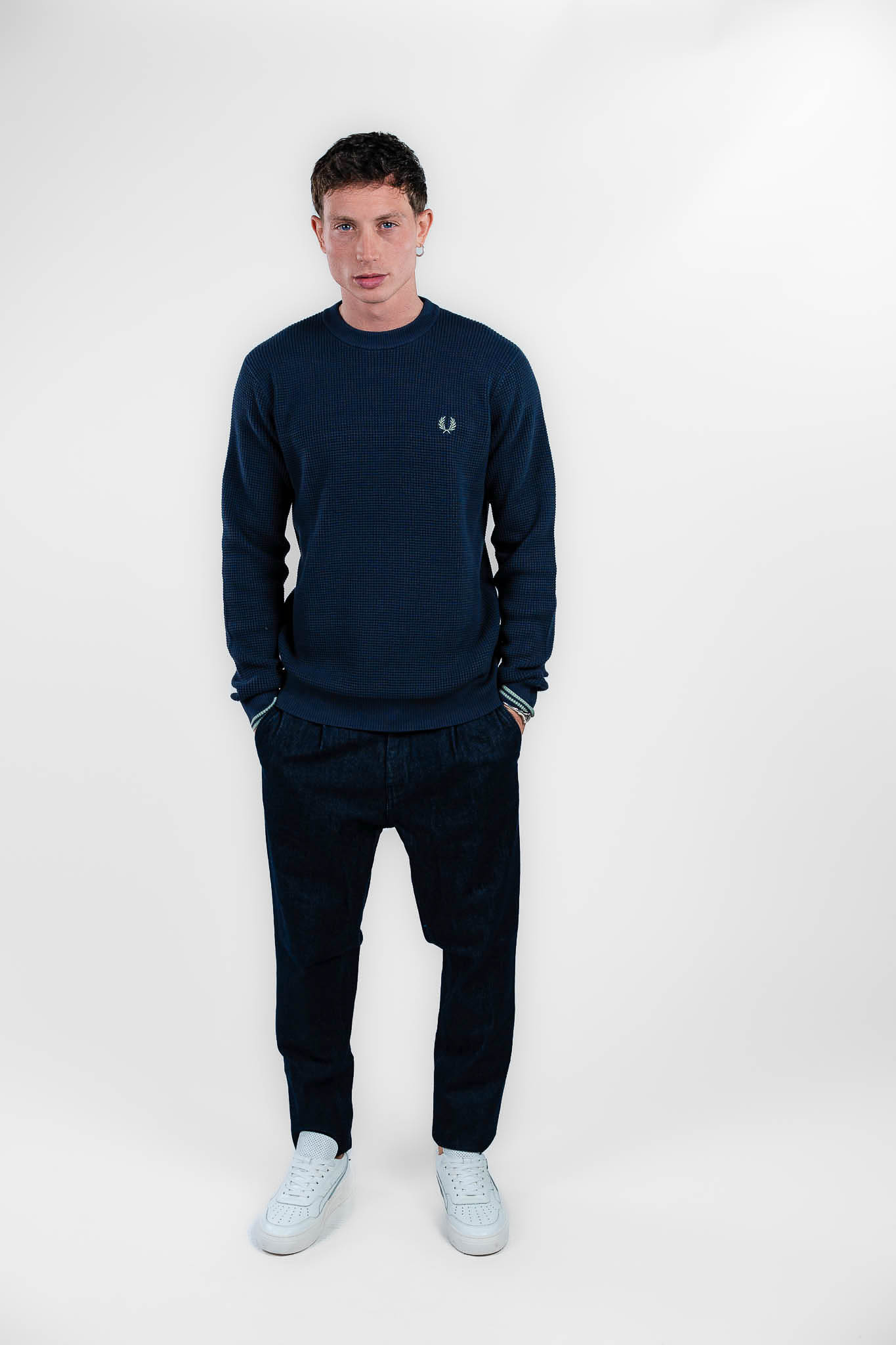 Fred Perry - maglione blu