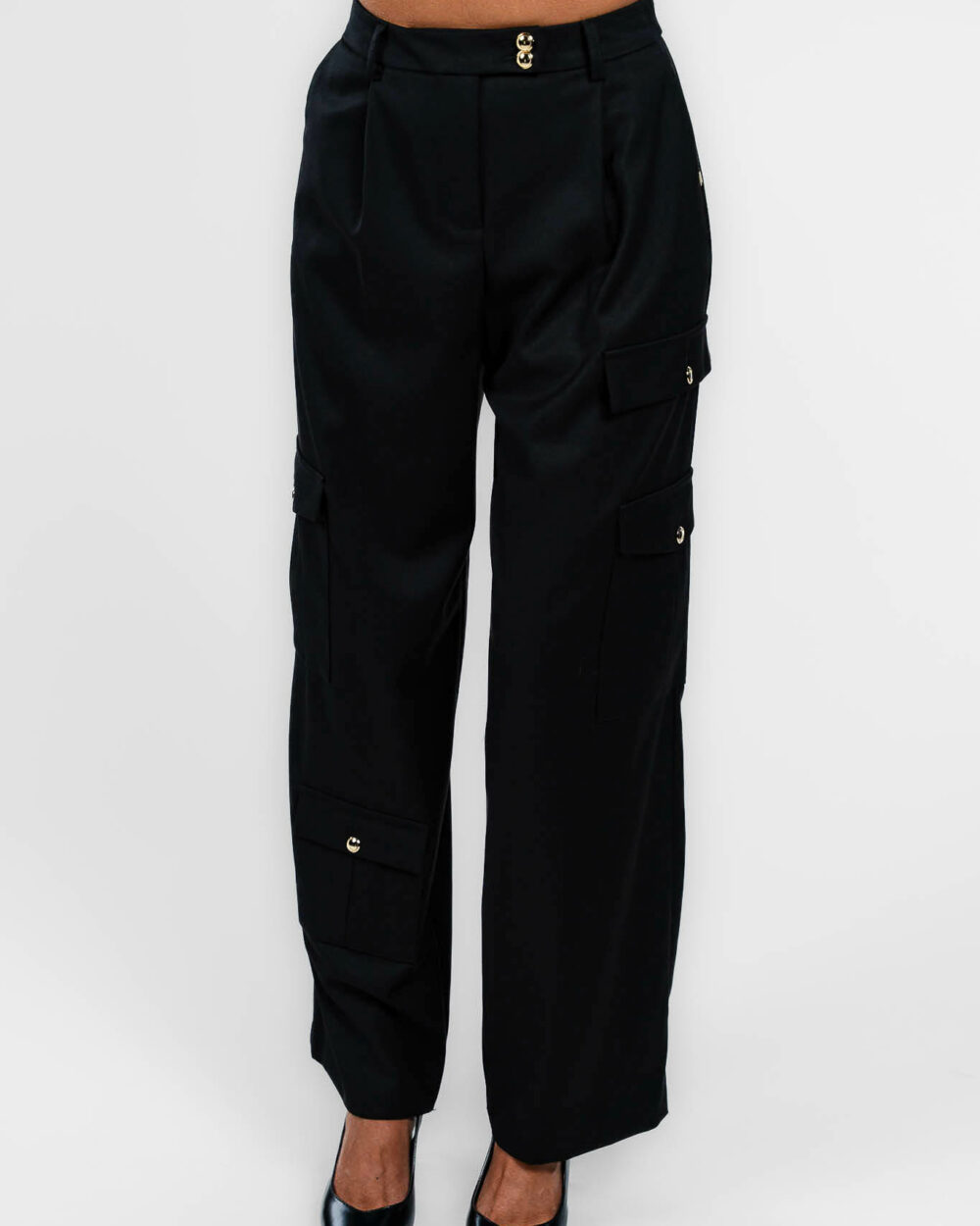 Gaudì - Pantalone nero con tasconi