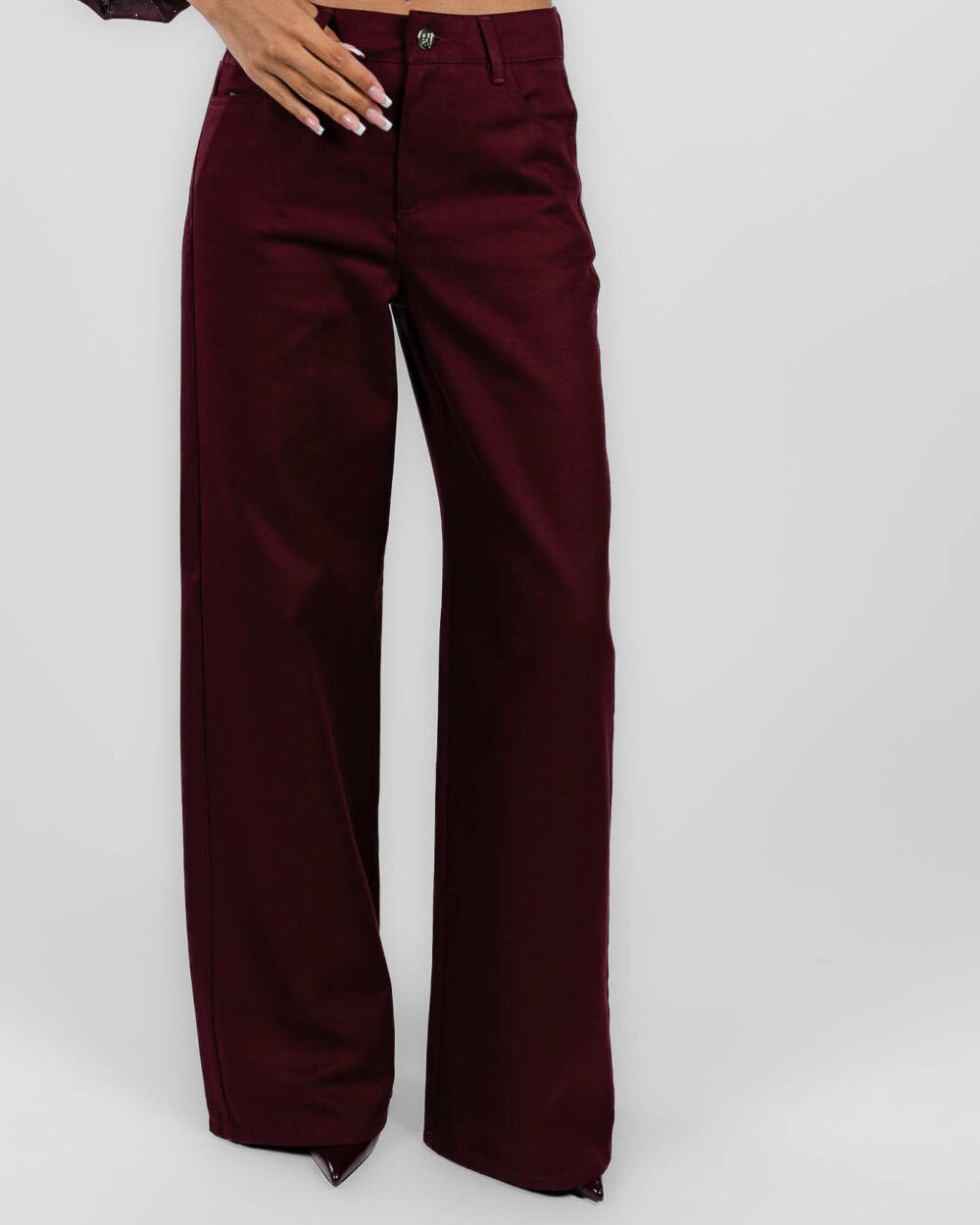 Emme Marella - Pantalone bordeaux