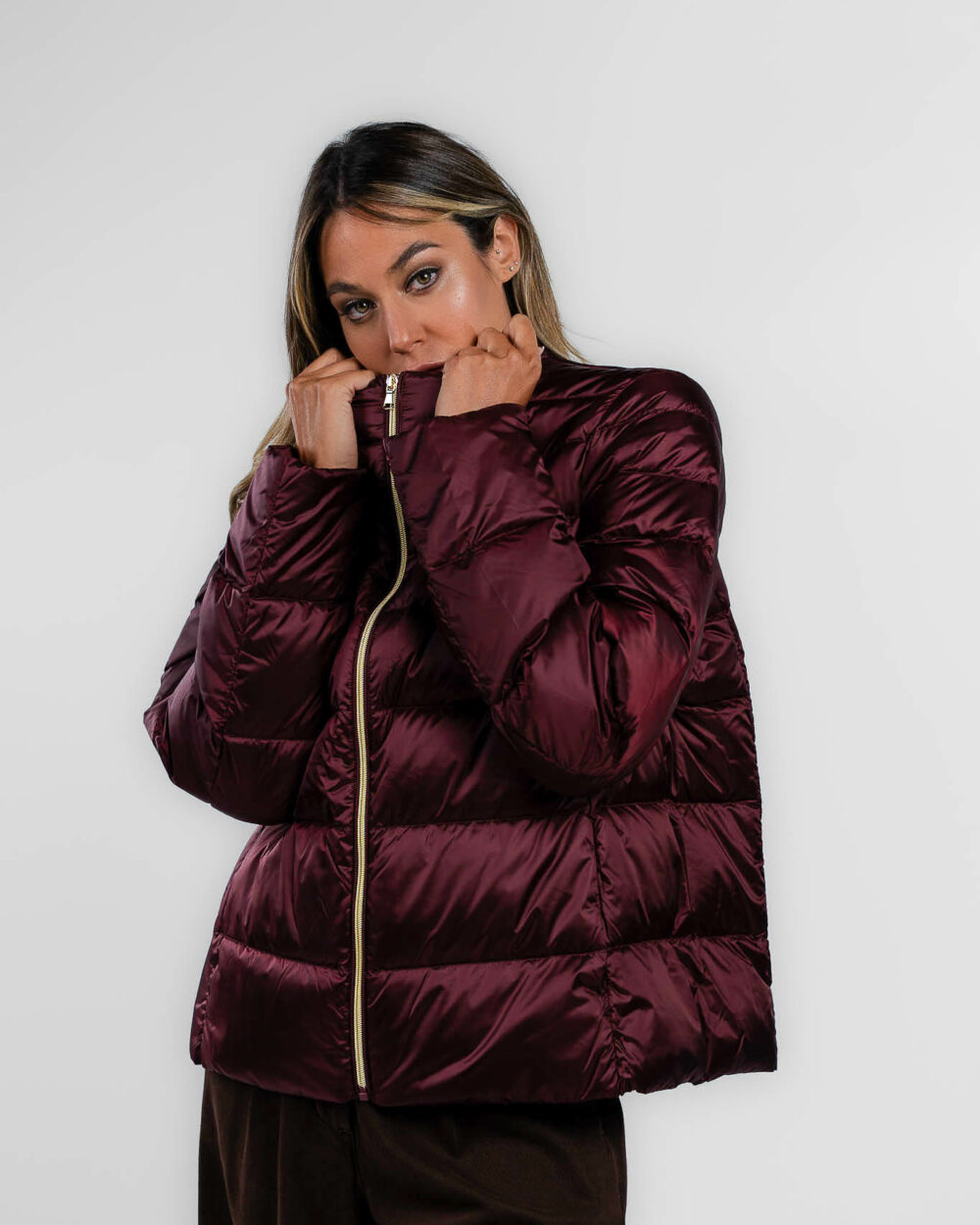 Emme Marella - Piumino bordeaux