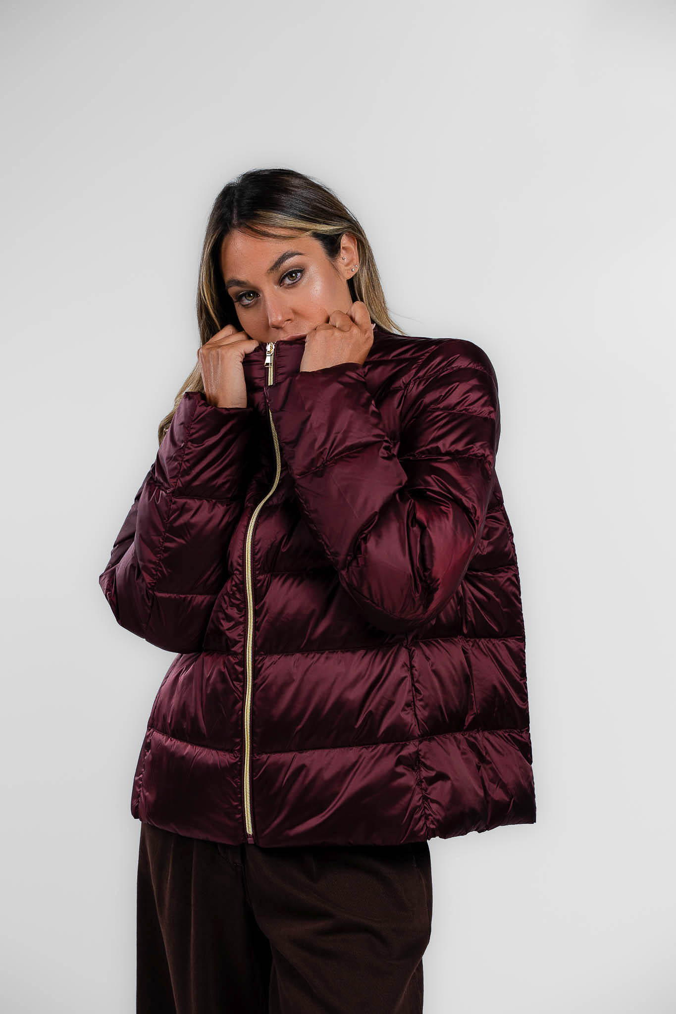 Emme Marella - Piumino bordeaux