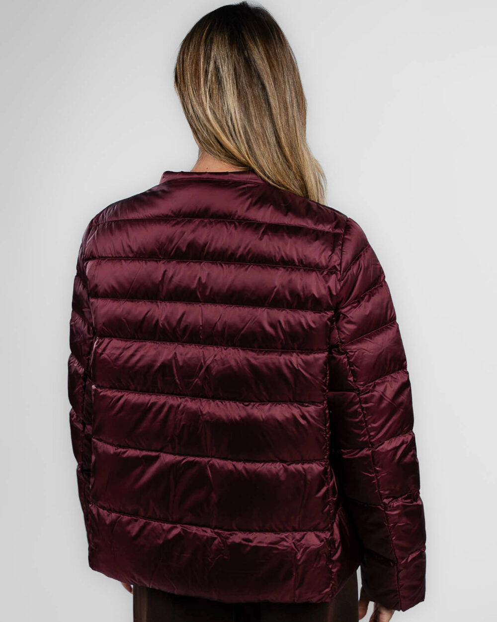 Emme Marella - Piumino bordeaux - immagine 2