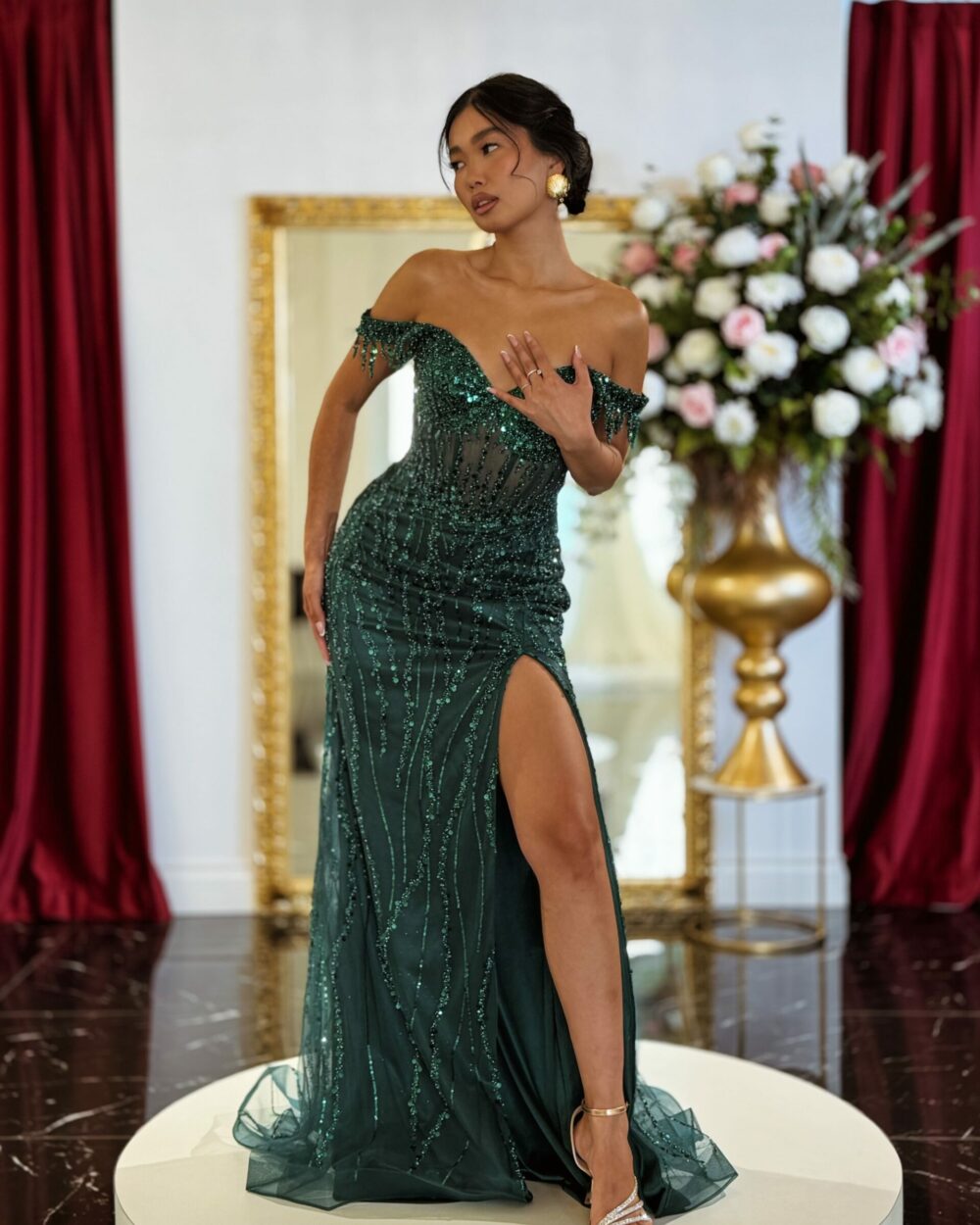 Abito Berti Mode Collection - verde