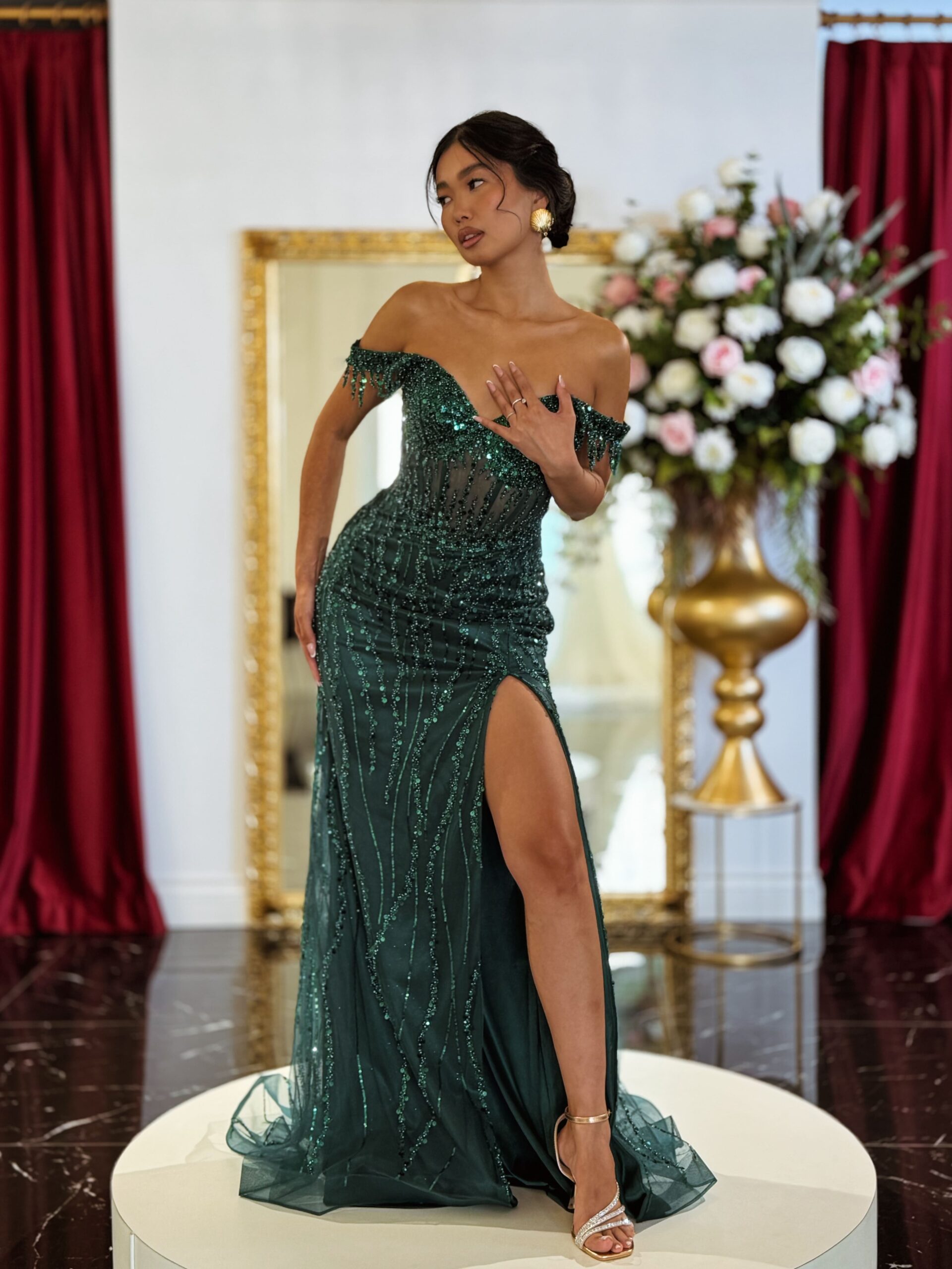 Abito Berti Mode Collection - verde