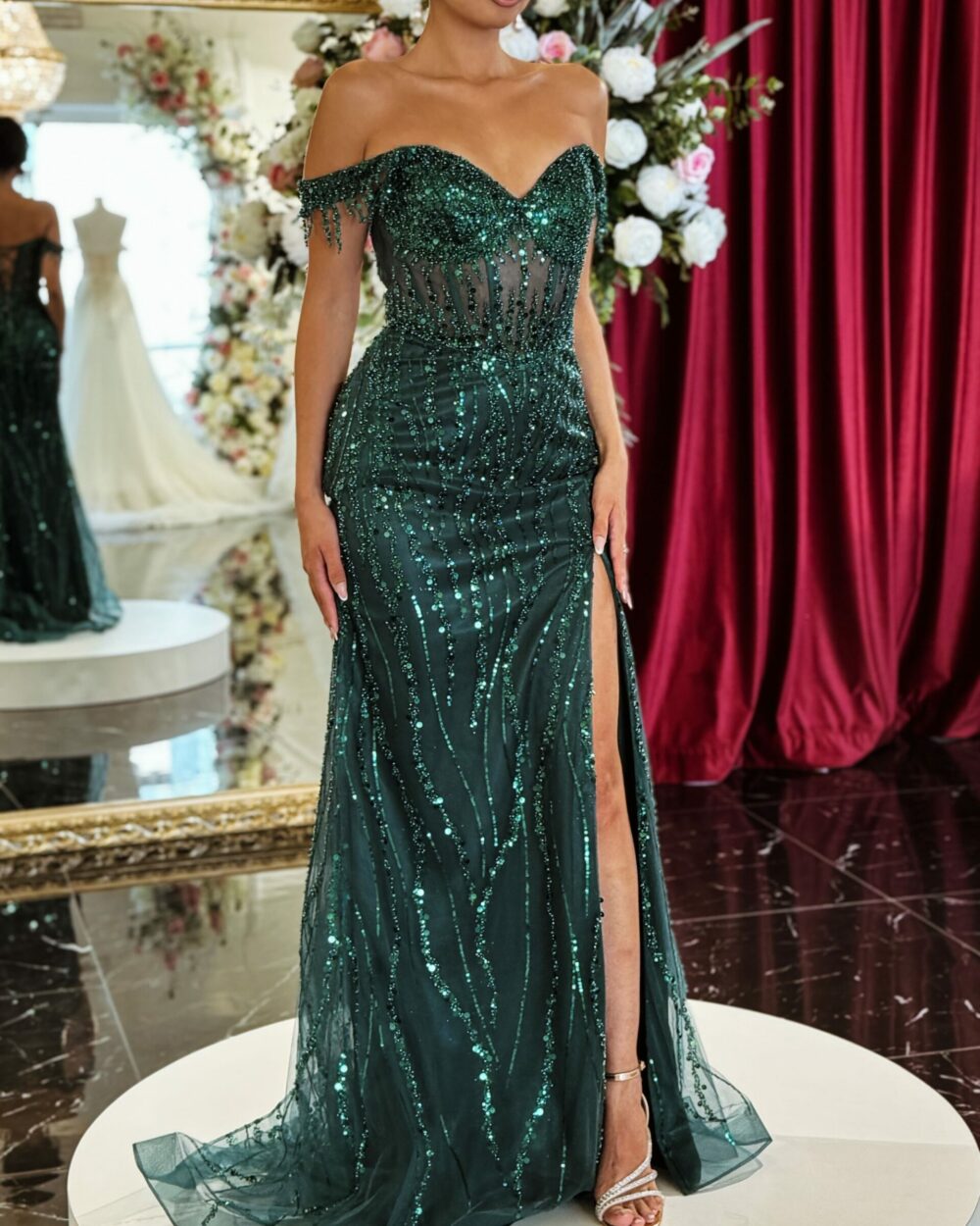 Abito Berti Mode Collection - verde - immagine 2