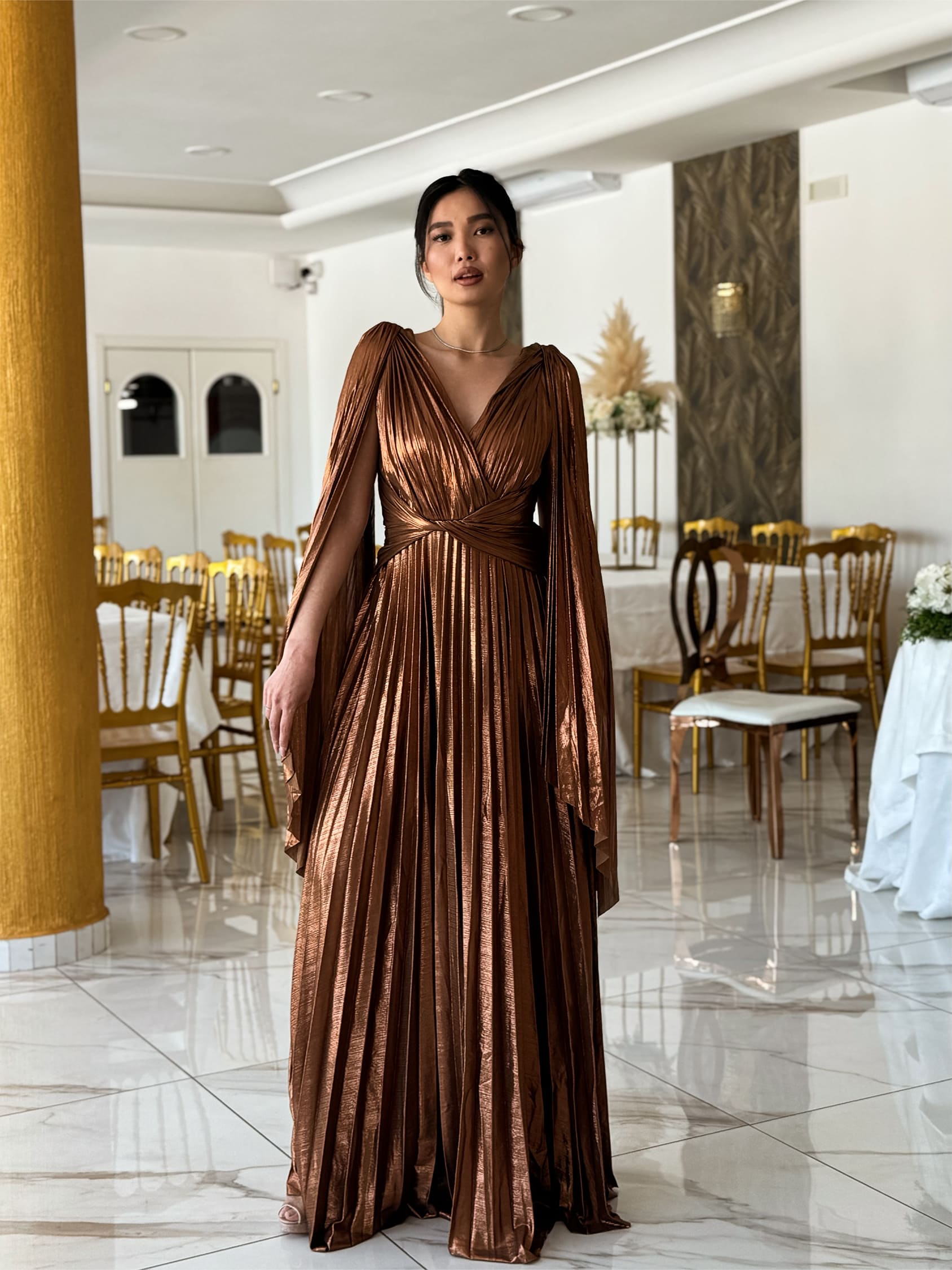 Abito Berti Mode Collection - Bronzo