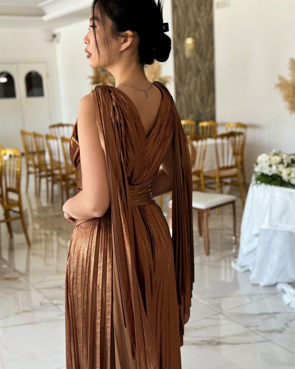Abito Berti Mode Collection - Bronzo - immagine 4