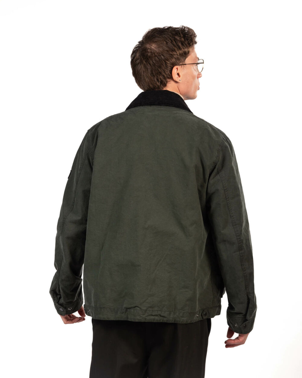 Barbour - giubbino verde - immagine 2