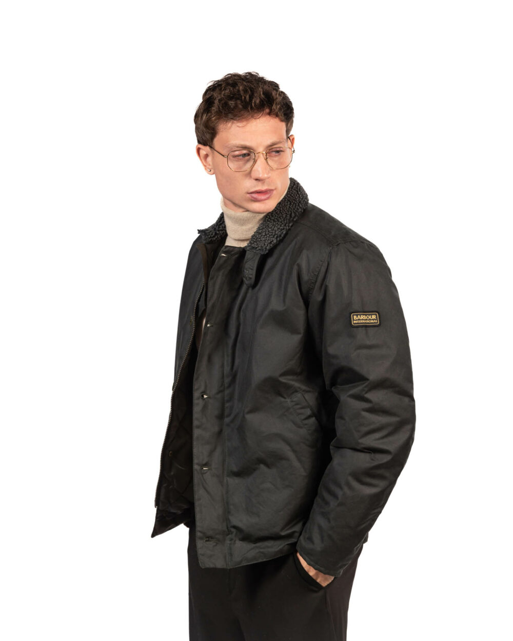 Barbour - giubbino verde - immagine 2