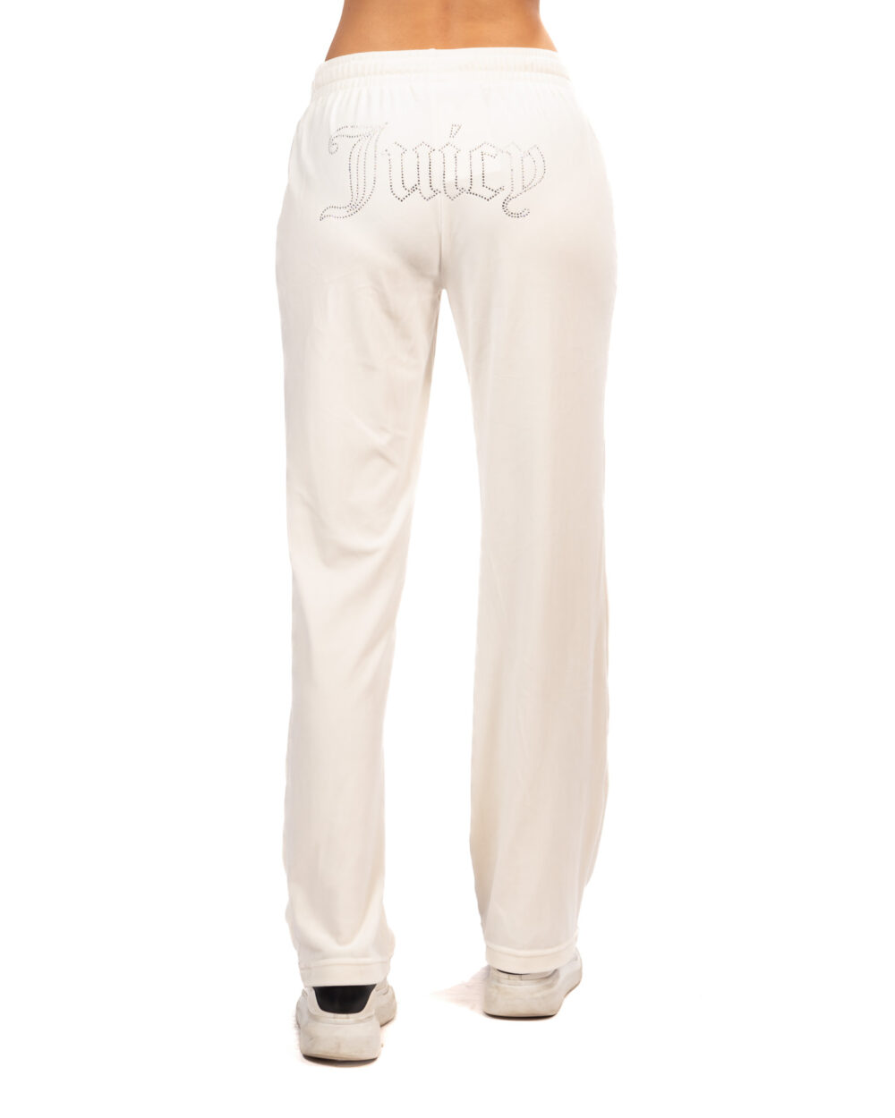 JUICY COUTURE Pantaloni della Tuta Diamante JC Logo -bianco - immagine 3