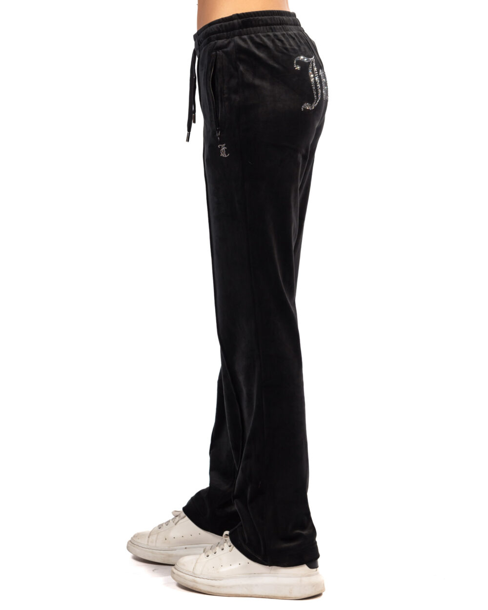 JUICY COUTURE Pantaloni della Tuta Diamante JC Logo -nero - immagine 2