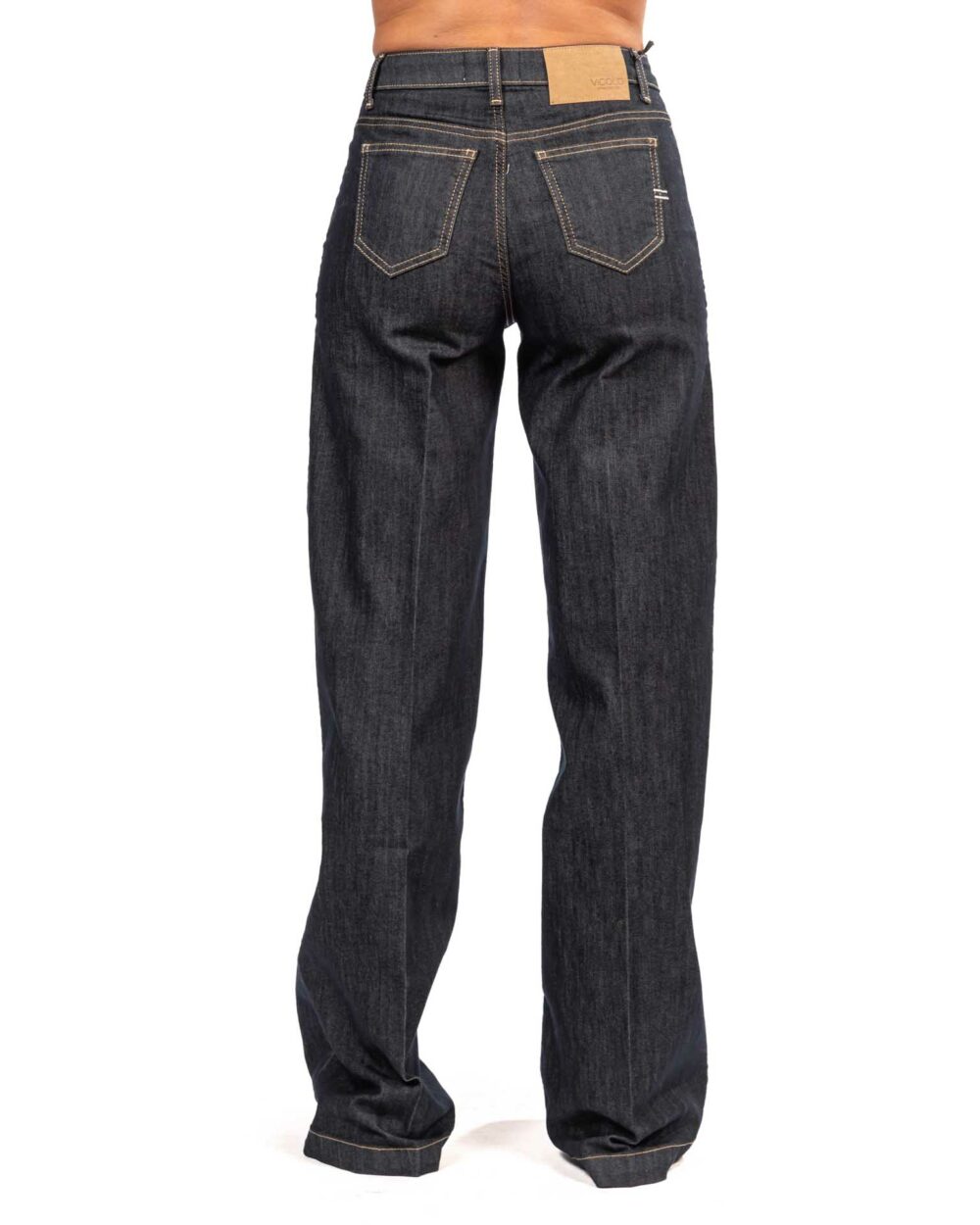 Vicolo jeans a palazzo - immagine 3