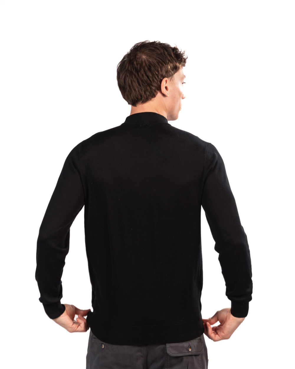 Antony Morato maglione collo alto nero - immagine 2