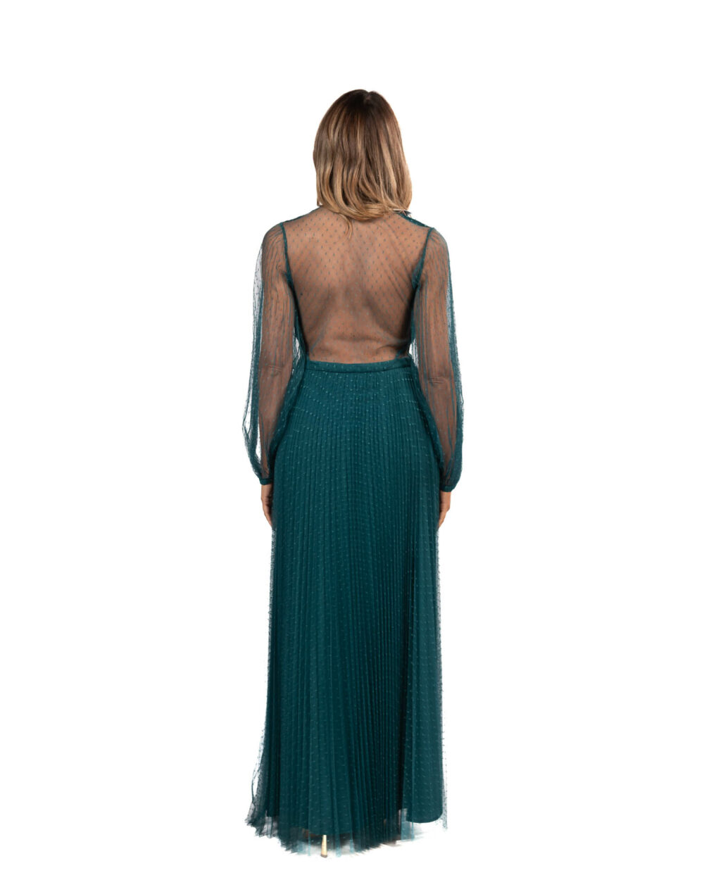 Twinset abito verde - immagine 3