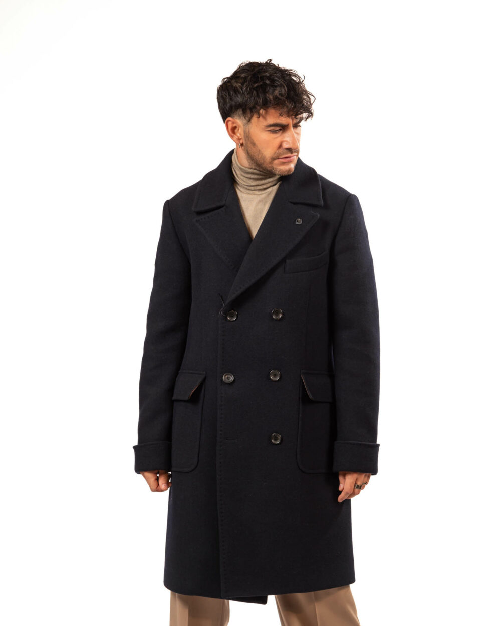 Out Fit cappotto blu - immagine 2