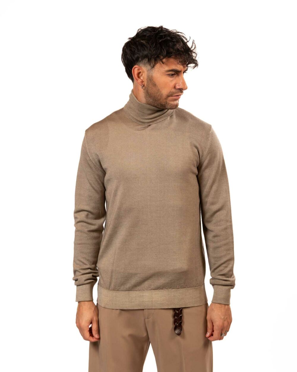 Out Fit lupetto beige